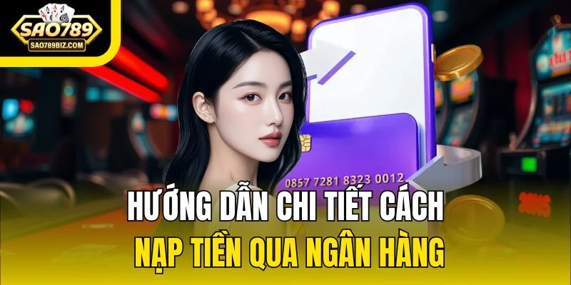 Hướng dẫn chi tiết cách nạp tiền qua ngân hàng